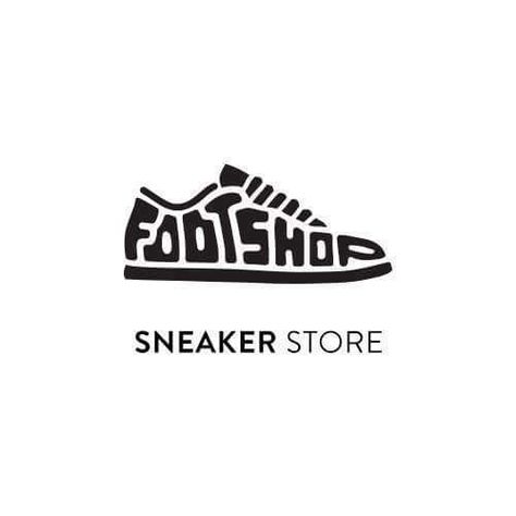 Shose Logo Idea, Sneaker Logo Idea, Shoe Brand Logo Ideas, Shoes Logo Design Ideas Creative, Shoe Logo Ideas, Shoe Logo Design, Dance Logo, Logo Design Inspiration Creative, Store Logo