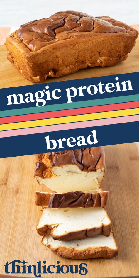 MAGIC PROTEIN BREAD Protein Bread Recipe, Savory Breads, Low Salt Diet, Best Keto Bread, Liquid Egg Whites, Low Carb Low Fat Recipes, Protein Bread, 140 Pounds, Healthy Low Carb Recipes