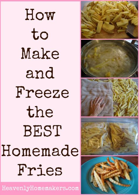 How To Make And Freeze French Fries, Homemade French Fries To Freeze, Homemade Freezer French Fries, Diy Frozen French Fries, Homemade Frozen Fries, How To Freeze French Fries, How To Freeze Potatoes French Fries, Freezing Potatoes French Fries, How To Freeze Homemade French Fries