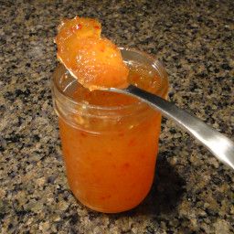 Sweet fruit blended with heat. Use on toast or crackers with cream cheese or as a condiment with meat. Goes especially well with chicken or pork. - Pineapple Habanero Jam Pineapple Habanero Jam, Habanero Jam, Pineapple Jam Recipe, Habanero Jelly, Pineapple Jelly, Pepper Jelly Recipes, Hot Pepper Jelly, Pineapple Jam, Canning Jam