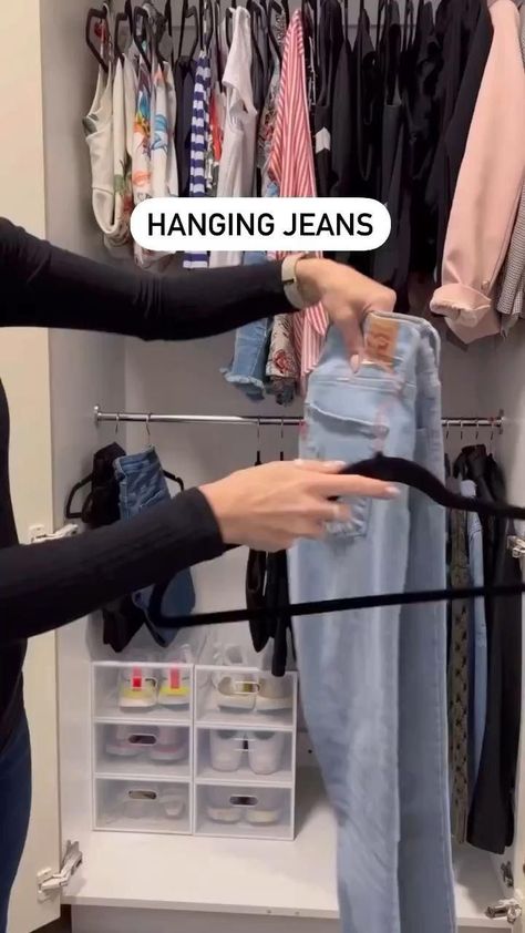 Hanging Jeans, Effective Spaces, Små Rum Lidt Plads, Dekorere Bad, Kraftangan Prasekolah, 2022 Happy New Year, Corak Menjahit, Bilik Idaman, Projek Menjahit