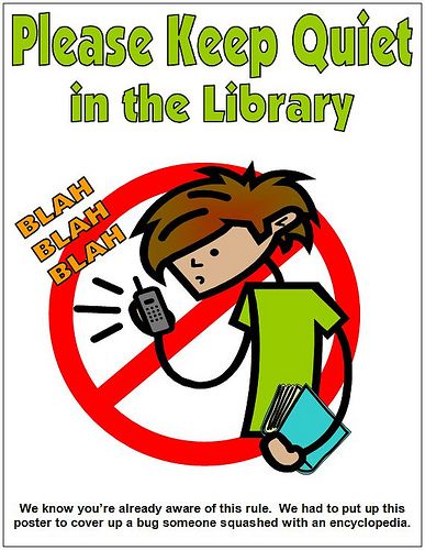 quiet in the library  | Please Keep Quiet in the Library Library Sayings, Library Rules Poster, Elementary School Classroom Decorations, School Library Lessons, Silence In The Library, Library Rules, School Signage, Library Humor, Library Signage