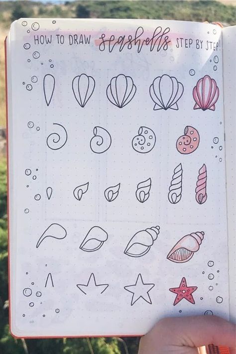 Looking for the perfect summertime layout to try in your bullet journal!? These super cute beach themed weekly spreads, mood trackers, monthly logs and more… will give you some inspiration to get started! #bulletjournalideas #bujospread #bujoideas #bulletjournaltheme Cute Note Layouts, Bujo Beach Theme, Beach Journal Ideas, Beach Mood Tracker, Bullet Journal Beach Theme, Beach Bujo, Beach Bullet Journal, Ocean Bullet Journal, Beach Doodles