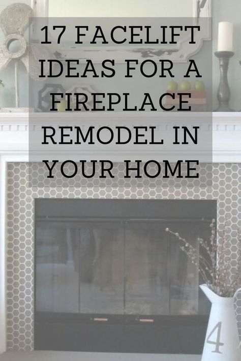 17 Facelift Ideas for a Fireplace Remodel in Your Home- Is your fireplace in need of a facelift? Get some inspiration for your fireplace remodel from these 17 makeovers by some of our most bold and creative Hometalkers! #hometalk #fireplace #remodels #home #diyhome #diyhomedecor #diyfireplaces #fires #brick #paint #painted Fireplace Remodel Diy, Glow Stick Ideas, Brick Fireplace Remodel, Corner Fireplace Makeover, Painted Brick Fireplace, Diy Fireplace Makeover, Marble Fireplace Surround, Fireplace Facade, Brick Fireplace Makeover