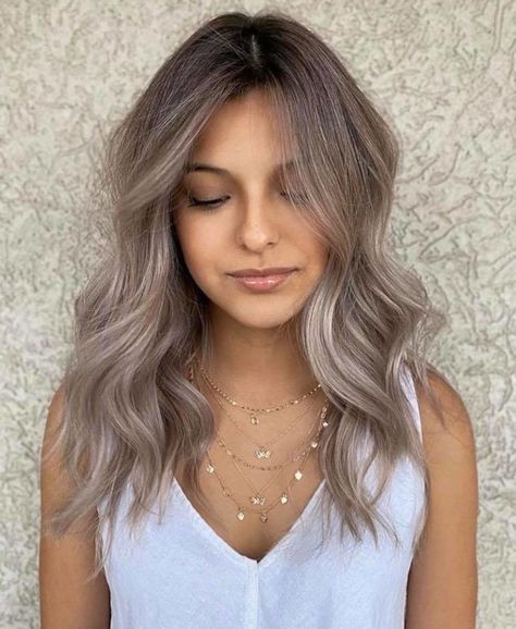 The Prettiest Cool Toned Dye Jobs For Hot, Summer Days Cool Toned Hair Color, Cool Toned Hair, Cool Tone Hair Colors, Toned Hair, Warm Hair Color, Hair Color Ideas For Fall, Ash Hair, Ash Hair Color, Fesyen Rambut