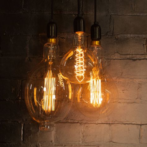 Are you interested in our Light bulb? With our Vintage you need look no further. Light Bulb Aesthetic, Electricity Photography, Orange Light Bulb, Creative Lighting Ideas, Home Wine Bar, Diy Light Bulb, Indie Decor, Diy Light Fixtures, Diy Light