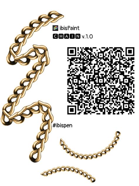 Ibis Paint Brush Jewelry, Ibis Paint X Brushes Qr Code Jewelry, Gold Brush Ibis Paint, Ibis Paint Jewelry Brush, Ibis Paint Brush Code Jewelry, Necklace Brush Ibis Paint, Chain Ibis Paint Code, Zipper Brush Ibispaint, Koleen Brush Ibis Paint