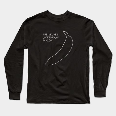 The Velvet Underground & Nico -- Choose from our vast selection of Long Sleeve T-Shirts to match with your favorite design to make the perfect custom graphic Long Sleeve T-shirt. Pick your favorite: Classic or Premium. Customize your color! For men and women. The Velvet Underground & Nico, The Velvet Underground, White Velvet, The Velvet, Graphic Long Sleeve, Long Sleeve T Shirts, White Long Sleeve, Long Sleeve T Shirt, Long Sleeve Tshirt