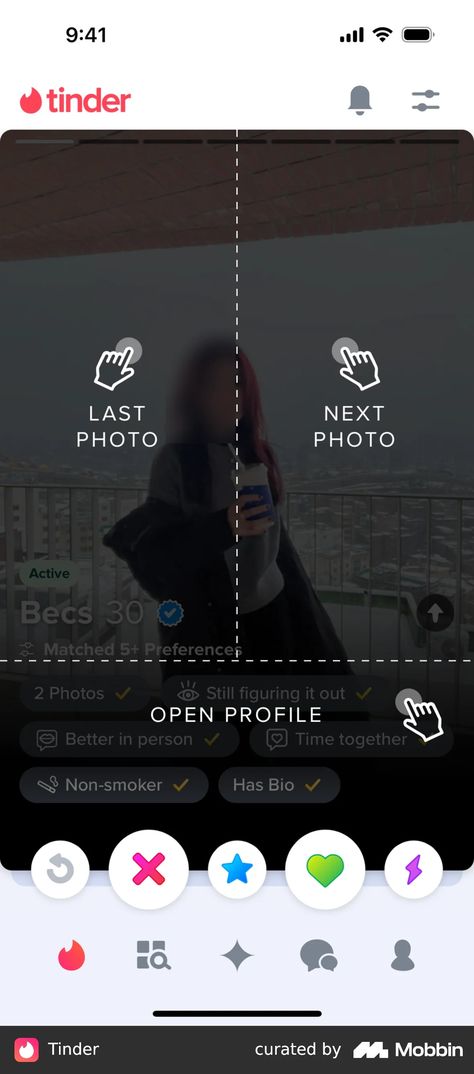 Tinder iOS | Mobbin Tinder App, App Screenshots, Ux Research, Ux Design Inspiration, Mobile Web, Web App Design, Ui Ux Design, Design Reference, Ux Design