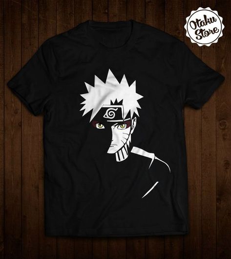 #Naruto T-Shirt #Anime T-Shirt Naruto Painting On Tshirt, T Shirt Painting Anime, Anime Tee Shirt Designs, Anime T Shirt Design Ideas Naruto, Anime Tees Design, Anime Tshirt Design Ideas Naruto, Naruto T Shirt Design Ideas, Naruto Tshirt Designs, Anime T Shirts Outfit