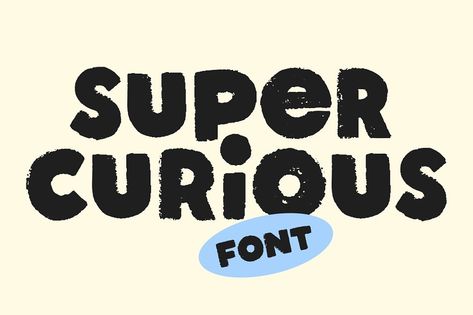 Super Curious Font! This hand-lettered unicase font was inspired by the beautiful imperfections of vintage printing and the modern playfulness of hand-lettering.   I hand drew each character so each has a unique texture and shape. I also created multiple alternates and ligatures to allow this font to have those unique variations that give it a handmade, hand-lettered, texture-rich look!  Works great for logos, display, quotes, art, stickers, titles, and a handmade touch.  What's in the font? Uni Letters Tattoo, Display Quotes, Beautiful Imperfections, Typographie Inspiration, Design Alphabet, Vintage Font, Popular Fonts, Aesthetic Fonts, Font Inspiration