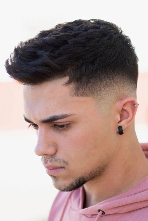 Mid Fade Short Crop #menhairstyles #hairstyles ❤️ Looking for staggering, creative, and masculine mens hairstyles that will make you stand out? Whatever face shape, image, and hair type you have, you will find the perfect style for you in this trendy gallery. Short guys haircuts with a low fade, Mohawk hairstyles for men of all ages, impressive undercut male haircuts, and lots of awesome ideas to style mens hair are here! #lovehairstyles #hair #hairstyles #haircuts Mid Fade Haircut, Trendy Mens Hairstyles, Mohawk Hairstyles Men, Mid Fade, Trendy Mens Haircuts, Gents Hair Style, Mens Hairstyles Thick Hair, Easy Hairstyles For Medium Hair, Faded Hair