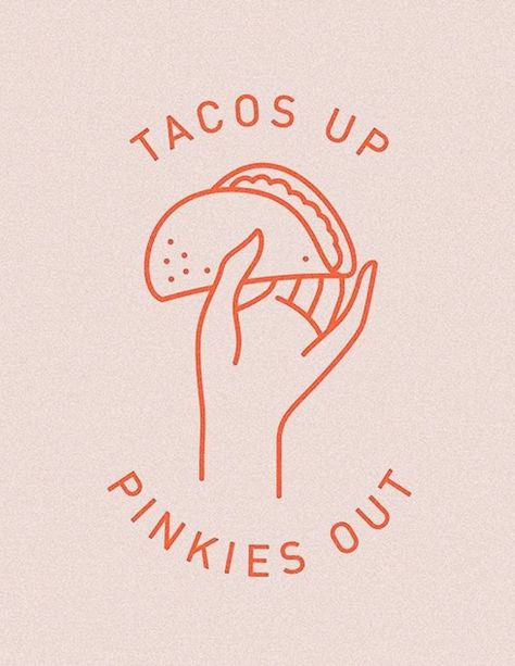 Taco Graphic Design, Tacos Quotes, Restaurant Stickers, Taco Logo, Taco Quotes, Taco Graphic, Great Logo Design, Design Café, House Illustration