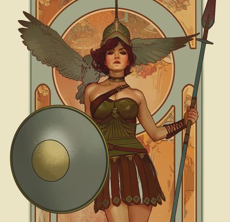 ArtStation - Athena, Brian Matyas Brian Matyas, Athena Greek Goddess, Greek Gods And Goddesses, Greek Mythology Art, Athena Goddess, Mythology Art, Greek Myths, Greek Goddess, Greek Gods