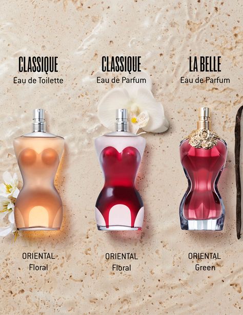 Brand: Jean Paul Gaultier Volume: 80 ml Travel size (≤100 ml) Ingredients: Alcohol Denat. Parfum (Fragrance) Aqua (Water) Linalool Benzyl Salicylate Butyl Methoxydibenzoylmethane Hydroxycitronellal Limonene Citronellol Coumarin Cinnamal Alpha-Isomethyl Ionone Citral Farnesol Ci 17200 (Red 33) Geraniol Ci 19140 (Yellow 5) Ci 60730 (Ext. Violet 2) Ci 42090 (Blue 1) Made In Spain 79% Vol Item code: 65132212 Jean Paul Gaultier Perfume, Jean Paul Gaultier La Belle, Perfume Jean Paul, Jean Paul Gaultier Classique, Fragrances Perfume Woman, Perfume Collection Fragrance, Body Smells, Perfume Scents, Perfume Lover