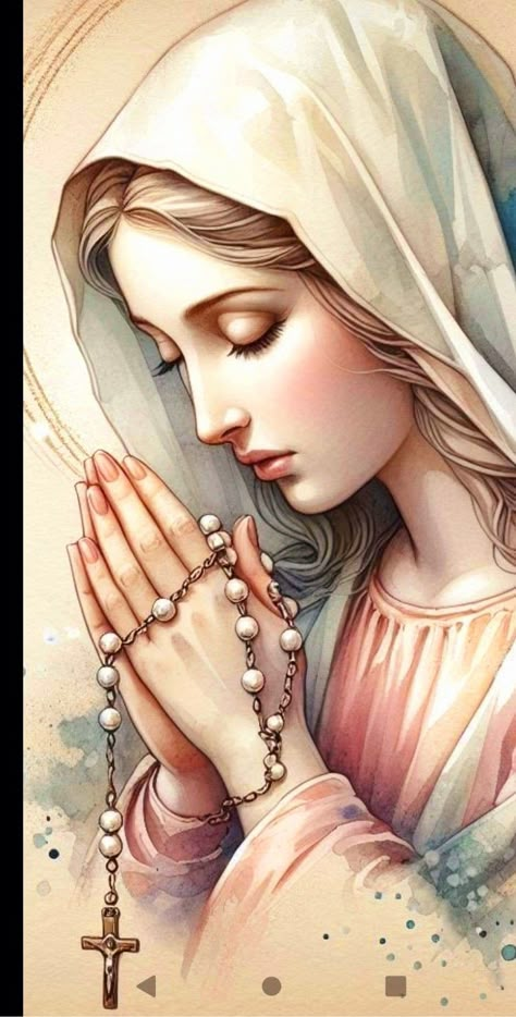 Mother Mary Wallpaper, Mother Mary Tattoos, Stary Papier, Roman Catholic Art, Mother Mary Pictures, مريم العذراء, Jesus Mother, Virgin Mary Art, Mother Mary Images