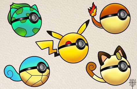 Pokemon Ball Tattoo Ideas, Pokemon Ball Tattoo, Poke Ball Tattoo, Pokemon Ball Drawing, Tattoos Pokemon, Pokeball Art, Pokeball Tattoo, Pokemon Card Packs, Pikachu Pokeball