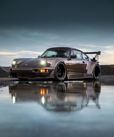 "RWB North Carolina Reflections" Posters by MikeKuhnRacing | Redbubble Rwb Porsche, Vw Corrado, Reflection Photos, Bmw Classic Cars, New Sports Cars, Porsche 964, Vw Porsche, Stance Nation, Automotive Photography