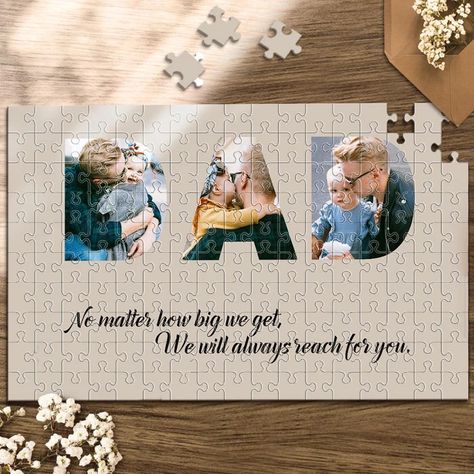 Personalized Puzzle, Puzzle Photo, Personalized Puzzles, Family Birthday, Never Be The Same, Family Vacations, Photo Puzzle, Unique Photo, Heartfelt Gifts