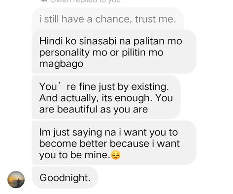 Tagalog Funny, Cute Texts For Her, Do Good Quotes, Cute Messages For Him, Instagram Text, Green Flags, Cute Quotes For Him, Cute Relationship Texts, Tagalog Quotes Funny