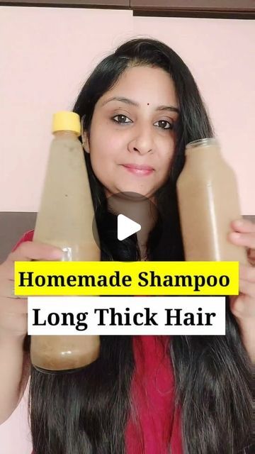 Shalini ♥️ Skin & Hair care 💁‍♀️ on Instagram: "👉👉SHARING MY SECRET NATURAL SHAMPOO FOR LING & THICKER HAIR GROWTH..  USE THIS 2 TIMES A WEEK FIR BEST RESULTS..APPLY N LEAVE IT FOR 15 MINS N THEN WASH OFF .....YOU CAN USE 2 TIMES ALSO TO REMOVE EXCESS OIL...  Do proper oiling for fast hair growth & give nutritional diet to kids ,, will share hair growth protein laddu's... . INGREDIENTS ✅ AMLA 50 GMS REETHA 100GMS SHIKAKAI 50GMS FENUGREEK SEEDS 1 TSP FLAXSEED 1 TSP Almond gum 2 tsp  STOR IN REFRIGERATOR... . . SAVE & SHARE  FOLLOW FOR MORE BEAUTY_SECRETS_WITH_SHALINI ♥️  . . #hair #haircare #hairgrowth #hairfall #herbalshampoo #shampoo #shampoosolido #shampoobar #hairfallcontrol #hairgrowthchallenge #naturalhaurcommunity #naturalhaircare #reels #reelsinstagram #reelitfeelit #reelkarofeel Homemade Natural Shampoo Recipes, Amla Reetha Shikakai Diy Hair Mask, How To Get Hair Thicker, How To Make Hair Serum, Amla Reetha Shikakai Homemade Shampoo, New Hair Growth Tips, Hair Growth Recipes Homemade, Hair Shampoo For Growth, Best Hair Oil For Hair Growth