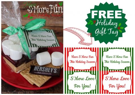 s-more-holiday-gift-tag-frugal-coupon-livingCollage Christmas Smores, Free Holiday Gift Tags, Holiday Gift Tags Printable, Christmas Neighbor, Gift Tag Printable, Neighbor Christmas Gifts, Free Printable Gifts, Free Printable Gift Tags, Easy Christmas Gifts