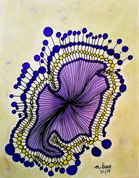 Original Art Marker/Ink Drawing, measuring: 13.8W x 18.1H x 0.1D cm, by: Marilyn Lowe (Canada). Styles: Abstract Expressionism, Modern. Subject: Science. Keywords: Drawing, Microscope, Microscopic, Lab, Abstract, Virus, Geometric, Ink, Science, Modern, Germ, Amoeba. This Marker/Ink Drawing is one of a kind and once sold will no longer be available to purchase. Buy art at Saatchi Art. Microscopic Drawing, Under The Microscope Art, Microorganisms Art, Abstract Marker Art, Microscope Drawing, Microscopy Art, Lab Drawing, Microscopic Art, Virus Art