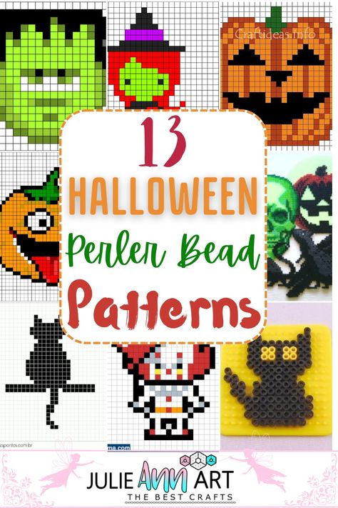 Halloween Perler Bead Patterns Easy Halloween Perler Bead Patterns, Frankenstein Perler Beads, Fall Fuse Bead Patterns, Melty Bead Patterns Halloween, Small Halloween Perler Beads, Peeler Bead Ideas Halloween, Perler Beads Halloween Pattern, Halloween Iron Beads, Cute Halloween Perler Bead Patterns