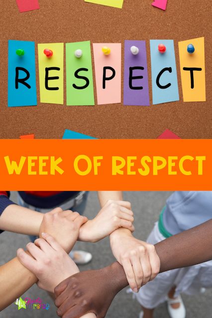 Week of Respect is a week for accepting and celebrating differences while discovering common interests. Check out some ways to incorporate a little R-E-S-P-E-C-T into your lessons! Respect School Activities, Respect Elementary Activities, Respect Sel Activities, Respect For All Week Activities, Respect Middle School Activities, Respect Week Activities, Activities For Respect, Respect Assembly Ideas, Week Of Respect Activities Middle School