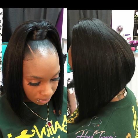 When my #bob #quickweave went viral & ended up on #pininterest 😍😍 #slayedbyamber #headturnershaircare Weave Ponytail Hairstyles, Weave Ponytail, Black Ponytail Hairstyles, Quick Weave Hairstyles, Quick Weave, Hair Ponytail Styles, Black Hairstyles, Sleek Ponytail, Ponytail Styles