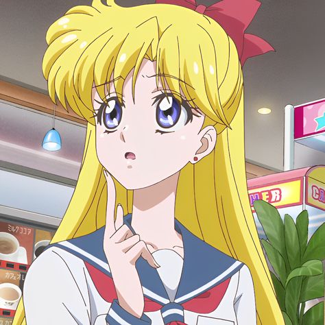 𝒔𝒂𝒊𝒍𝒐𝒓 𝒎𝒐𝒐𝒏 𝒄𝒓𝒚𝒔𝒕𝒂𝒍 Sailor Venus Icon, Sailors Scouts, Moon Icon, Minako Aino, Sailor Senshi, Banner Ideas, Nintendo Characters, Sailor Venus, Pretty Guardian Sailor Moon