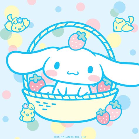 Cinnamoroll - Strawberry Basket Pins