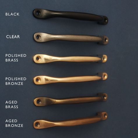 Classic Bow Handle Brass Kitchen Handles, Kitchen Drawer Handles, Kitchen Cupboard Handles, Bronze Kitchen, Kitchen Door Handles, Brass Kitchen, Cupboard Handles, Kitchen Hardware, Iron Handles