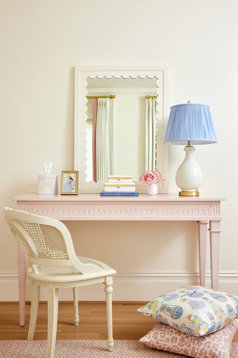 White Wall Mirror, Scalloped Mirror, Caitlin Wilson, White Wall Mirrors, Gold Mirror Wall, Wallpaper Furniture, Round Wall Mirror, Beds For Sale, Gold Walls