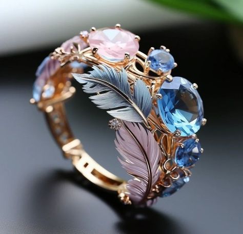 Fantasy engagement rings