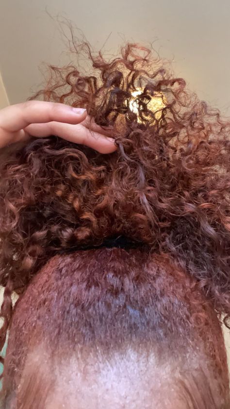 Reddish Brown Natural Hair Black Women, Honey Copper Brown Hair, Dyed Natural Hair Highlights, Auburn 4c Hair, Copper Brown Natural Hair, Light Brown Hair Color Black Women, Hair Dye Ideas Black Women Natural Hair, Dyed Curly Hair Black Women, Ginger Natural Hair Black Women