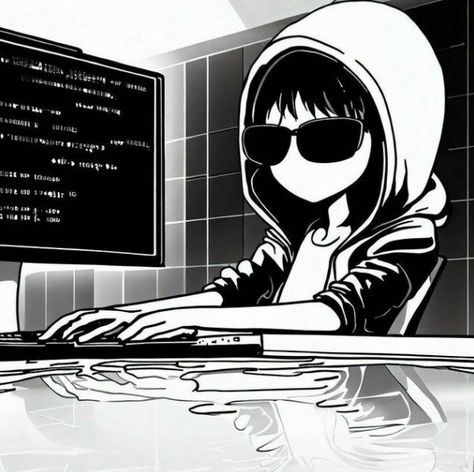 Coding Profile Picture, Programmer Whatsapp Dp, Computer Profile Picture, Developer Profile Picture, Github Profile Picture Aesthetic, Coding Cartoon, Coding Girl Aesthetic, Anime Programmer, Programmer Girl Aesthetic