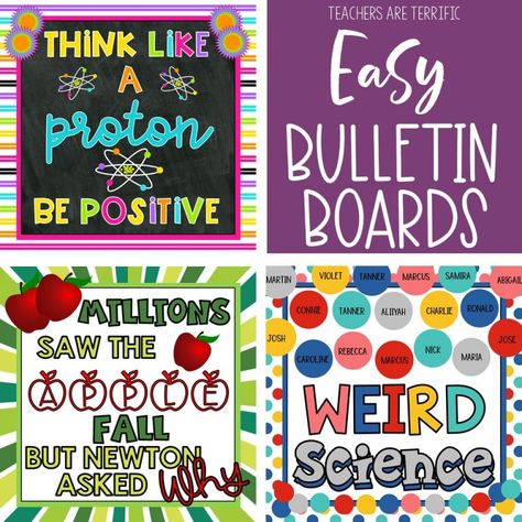 How to Make an Easy Bulletin Board - Teachers are Terrific Bulletin Board Ideas Science, Stem Projects Middle School, Stem Bulletin Boards, Star Bulletin Boards, Easy Bulletin Board, Easy Bulletin Boards, Science Bulletin Boards, Science Anchor Charts, Teacher Bulletin Boards