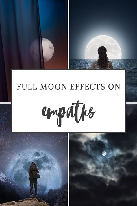 Moon Energy Spiritual, Full Moon Effects On People, Full Moon Effects, Full Moon Energy, Full Moon Spells, Truth Spell, Empath Traits, Random Knowledge, Star Seed