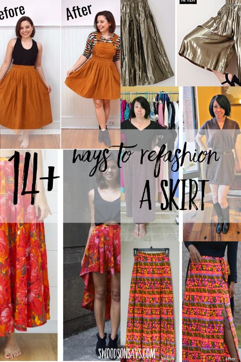 Skirt Refashion Upcycle, Maxi Skirt Upcycle Diy, Upcycle Maxi Skirt, Diy Dress Makeover, Refashion Clothes Upcycling, Sewing Upcycled Clothing, Skirt Refashion, Upcycle Dress, Dress Makeover