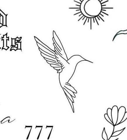 Hummingbird Stamp Tattoo, Hummingbird Outline Tattoo, Simple Hummingbird Tattoo, Chicano Drawing, Hummingbird Silhouette, Jack Tattoo, Traditional Tattoo Designs, Cute Tats, Chicano Drawings