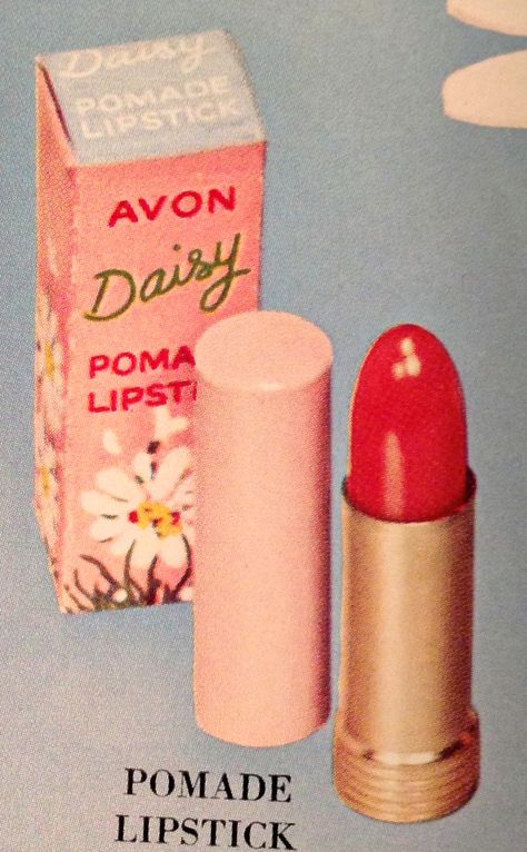 Lipstick Poster, Vintage Parfum, Vintage Makeup Ads, Avon Lipstick, Makeup Ads, Retro Makeup, Makeup Package, Beauty Ad, Old Advertisements