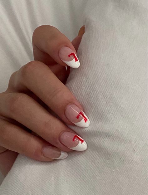 Nails 777, Russian Mani, Lucky Nails, Wow Nails, Red Acrylic Nails, Grunge Nails, Almond Acrylic Nails, Cute Gel Nails, Soft Nails