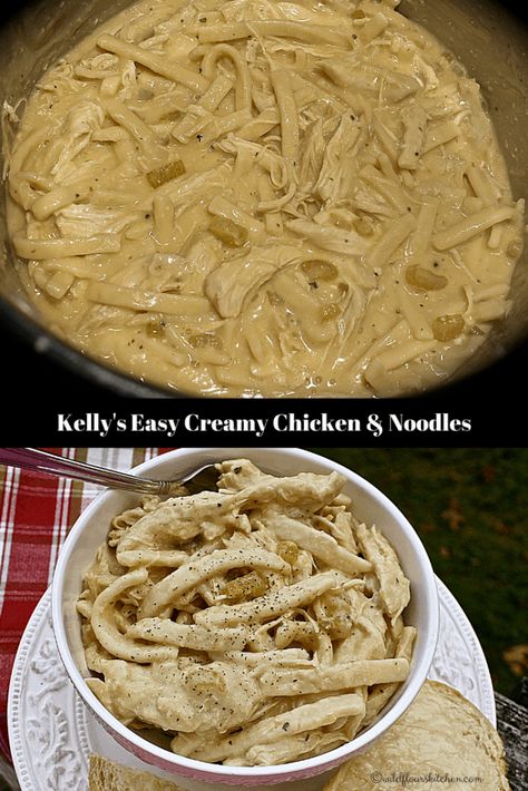 Amish Style Chicken And Noodles, Renames Chicken And Noodles, Creamed Chicken And Noodles, Homestyle Egg Noodle Recipes, Easy Chicken Noodles Simple, Chicken And Noodles Over Mashed Potatoes Easy, Rotisserie Chicken And Noodles Easy, Stove Top Chicken And Noodles Recipe, Homestyle Chicken And Noodles