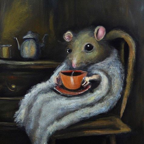 Mouse Aesthetic, Nostalgic Fall, Boho Animals, Aesthetic Bright, Animal Anime, Mouse Illustration, Field Mouse, Modest Mouse, Pure Imagination