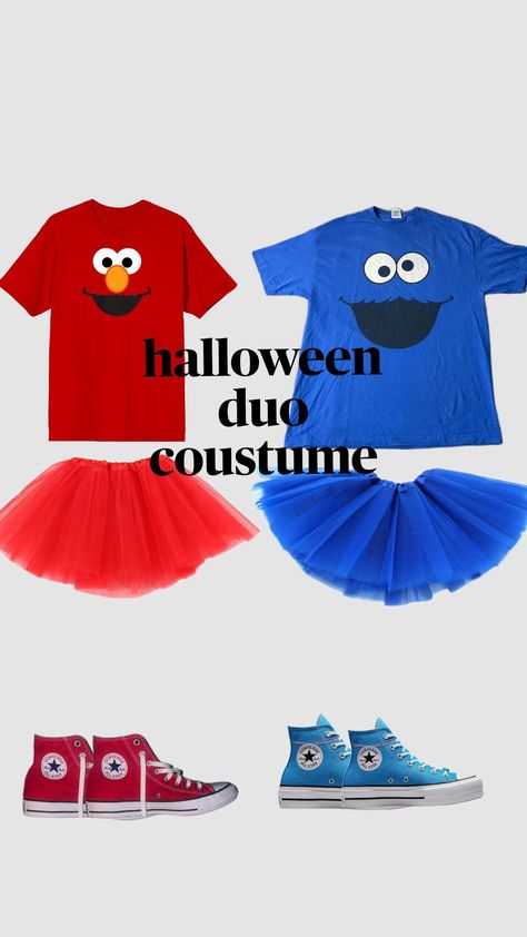 duo costume 🎃👻 Halloween Duos, Duo Costumes, All Star, Halloween Costumes, Stars, Halloween