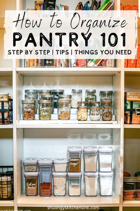 Cleaning Pantry, Clean Pantry, Home Pantry, Organize Pantry, Organize Your Pantry, Cheap Dorm Decor, College Apartments, Pantry Shelves, Cooking Challenge