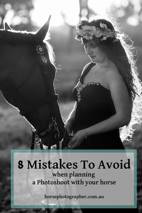 8 Mistakes to avoid when planning a photoshoot with your horse Senior Horse Photography, Horse Photoshoot Ideas, Equine Photography Poses, Horse Senior Pictures, Horse Photography Poses, Pictures With Horses, Then And Now Photos, Horse Photographer, Horse And Human