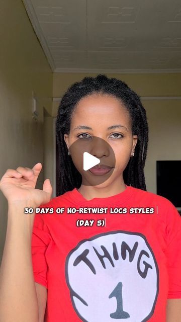 _jojoh_ on May 24, 2024: "✨️ 30 DAYS OF NO-RETWIST LOCS STYLES ✨️ Rate this cute locs style on a scale of 1-10! #locs #locstyles #locsstylesforwomen #locs4life #girlswithlocs #blackwomenwithlocs #locsrock #locsjourney #locsarebeautiful #loccurls #locscommunity #locd #starterlocs". Sew In Over Dread Locs, Styles For Locs No Retwist, Short Locs Hairstyles For Women Dreadlock Styles Dreads Hair, Loc Styles Two Ponytails, Shoulder Locs Styles, Long Lasting Loc Styles, Loc Hairstyles For Long Locs, No Retwist Styles For Women, Loose Locs Hairstyles For Women