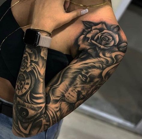 Tattoo Fairy, Design Tatuaje, Arm Sleeve Tattoos For Women, Forarm Tattoos, Tattoos For Women Half Sleeve, Upper Arm Tattoos, Inspiration Tattoos, Tattoos For Black Skin, Forearm Tattoo Women